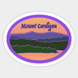 Mount Cardigan Motif Sticker